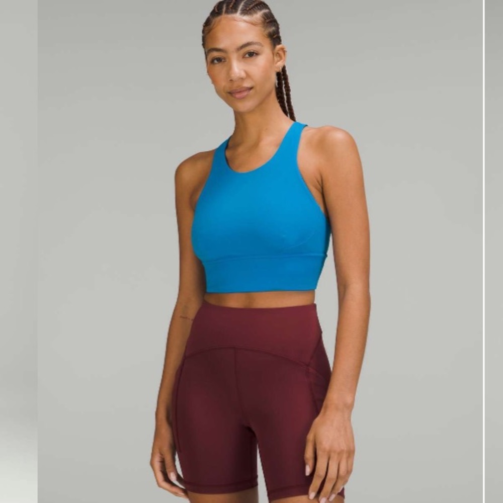 Lululemon Wunder Train Longline Bra *Medium Support, C/D Cup in Poolside